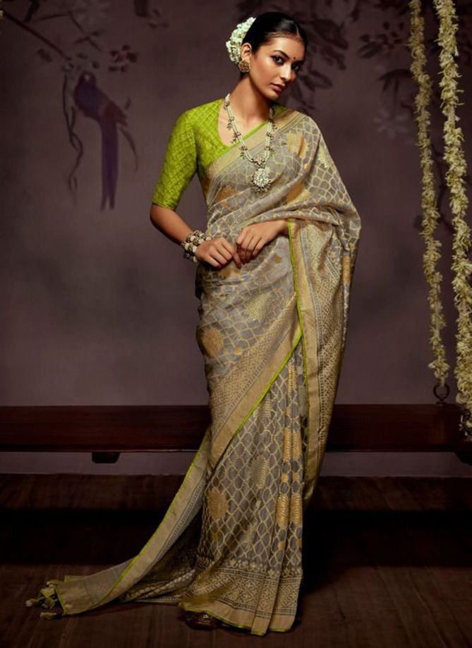 Radha Kimora New Latest Designer Ethnic wear Georgette Silk Saree Collection